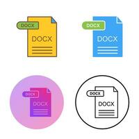 docx vector icoon