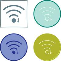 uniek Wifi teken vector icoon