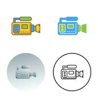 videocamera vector pictogram