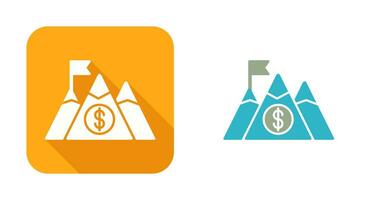 berg vector pictogram