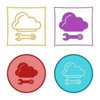 cloud computing vector icon