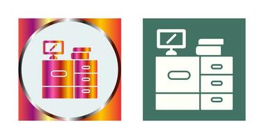 bureau vector pictogram