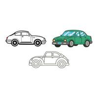 auto icoon reeks illustratie vector