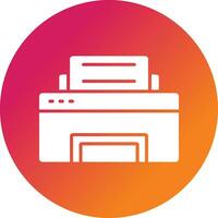 printer vector pictogram