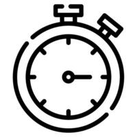 stopwatch icoon illustratie, voor uiux, infografisch, enz vector
