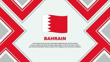 Bahrein vlag abstract achtergrond ontwerp sjabloon. Bahrein onafhankelijkheid dag banier behang vector illustratie. Bahrein vector