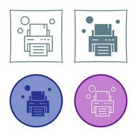 printer vector pictogram