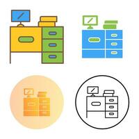 bureau vector pictogram