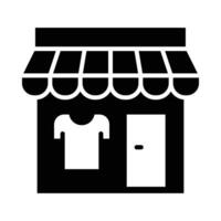 wasserij winkel vector glyph icoon voor persoonlijk en reclame gebruiken.