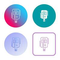 diabetes test vector icoon