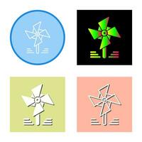 pinwheel vector icoon