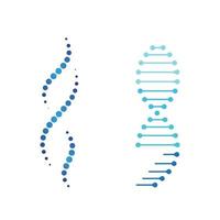 medische dna vector pictogram ontwerp illustratie