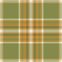 plaid controleren patroon. naadloos kleding stof textuur. Schotse ruit textiel afdrukken. vector