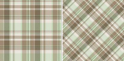 structuur plaid achtergrond van controleren patroon kleding stof met een textiel vector naadloos tartan.