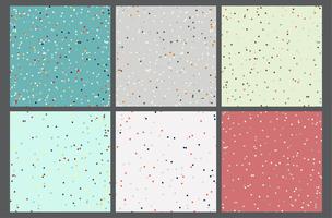 Terrazzo naadloos patroon. Imitatie van een Venetiaanse stenen vloer vector