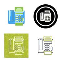 fax machine vector icoon