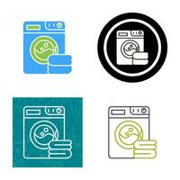 wasmachine vector pictogram