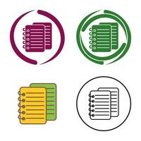 notities vector pictogram