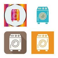 wasmachine vector pictogram