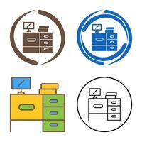 bureau vector pictogram