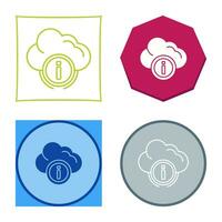 cloud computing vector icon