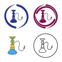 uniek hookah vector icoon