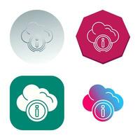 cloud computing vector icon