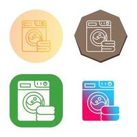 wasmachine vector pictogram