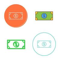 dollar Bill vector icoon