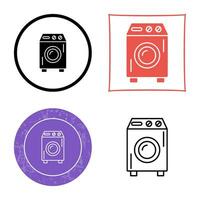 wasmachine vector pictogram