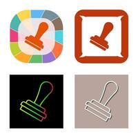 stempel vector pictogram