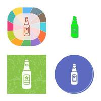 bier fles vector icoon