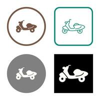 scooter vector pictogram