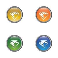 diamant pictogram ontwerp vector