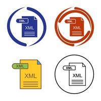 xml vector icoon