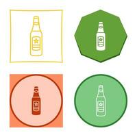 bier fles vector icoon