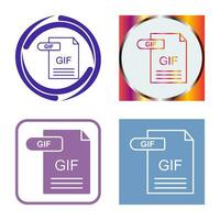 gif vector icoon