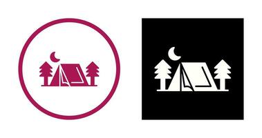 tent vector pictogram