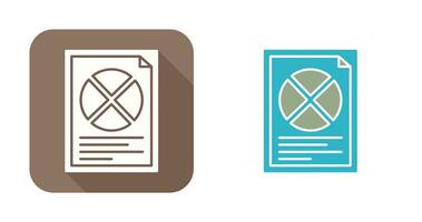 cirkeldiagram vector pictogram