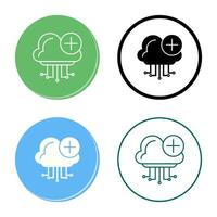 cloud computing vector icon