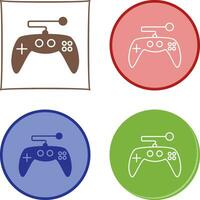 uniek gaming controle vector icoon