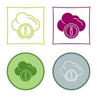 cloud computing vector icon