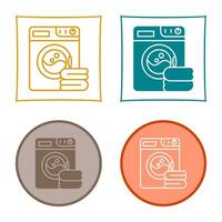 wasmachine vector pictogram