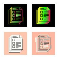 notities vector pictogram