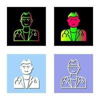 dokter vector pictogram