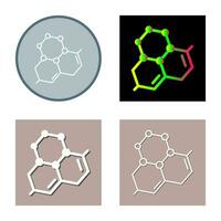 molecuul vector pictogram