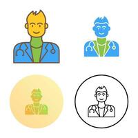 dokter vector pictogram