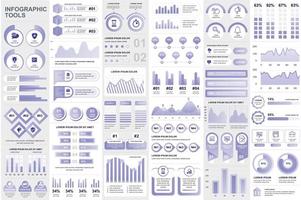 infographic elementen data visualisatie vector ontwerpsjabloon