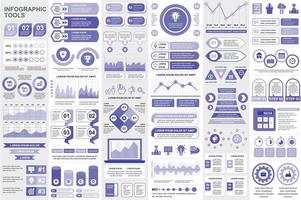 infographic elementen data visualisatie vector ontwerpsjabloon