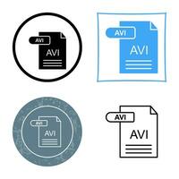 avi vector icoon